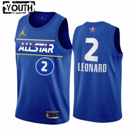 Dres Los Angeles Clippers Kawhi Leonard 2 2021 All-Star Jordan Brand Plava Swingman - Dječji